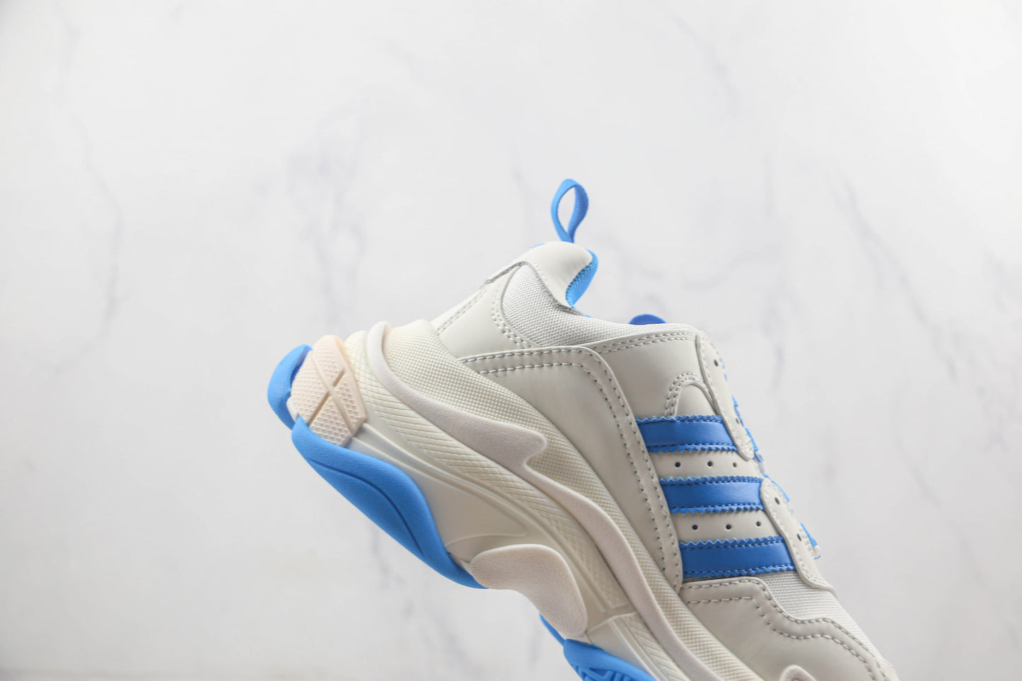 Balenciaga x Adidas Triple S "White-Blue"