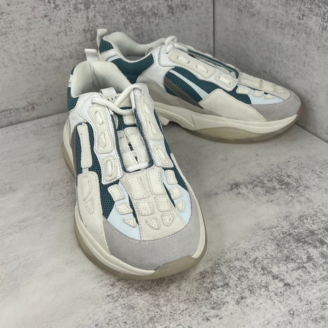 Amiri Bone Runner "White-Teal"