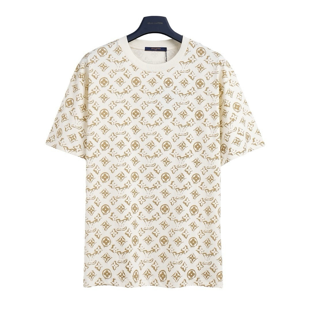 Louis Vuitton Monogram T-Shirt "White-Beige"
