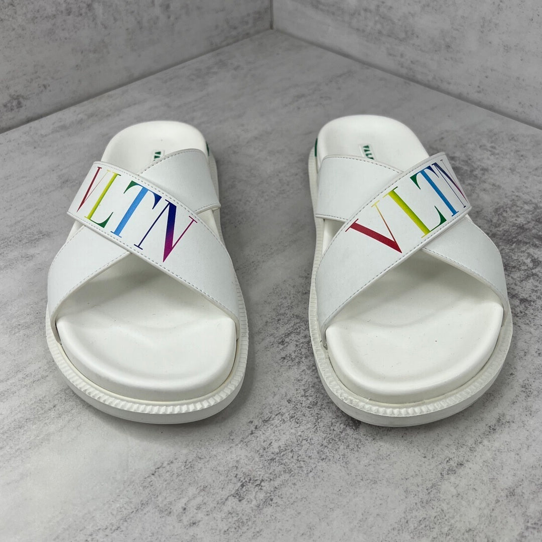 Valentino Garavani Slides "White-Multicolour"