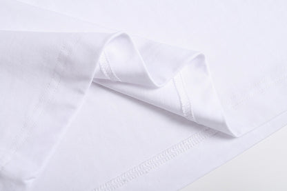 Dior x Lewis Hamilton Embroidered T-Shirt "White Cotton Jersey"