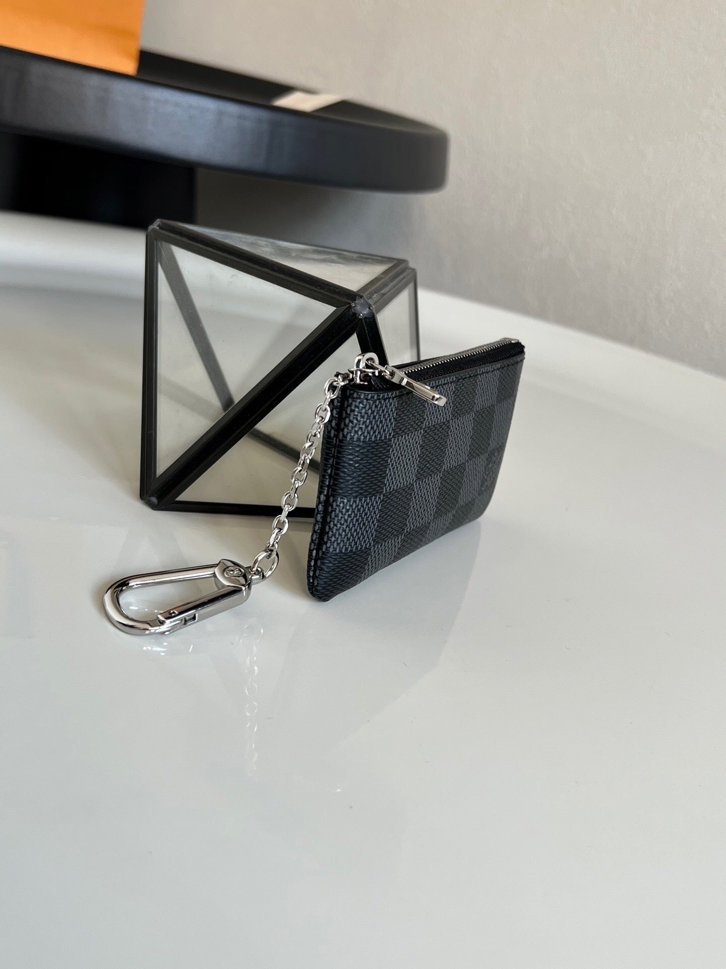 Louis Vuitton Key Pouch "Damier Graphite"