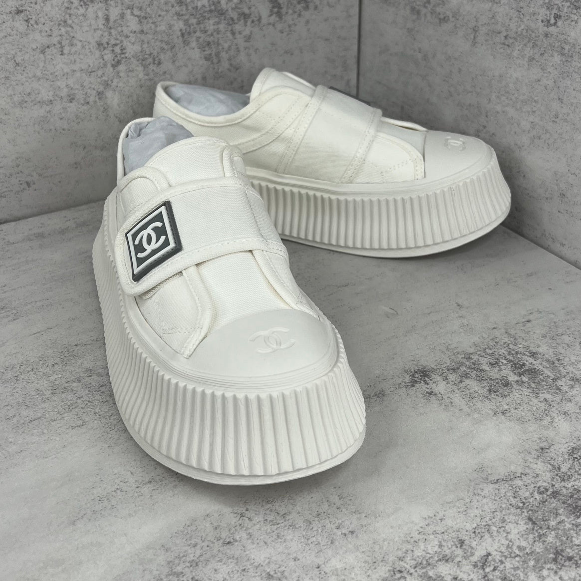 Chanel Single Strap "White"