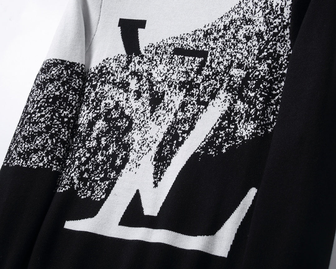 Louis Vuitton Sweater "Black-White"