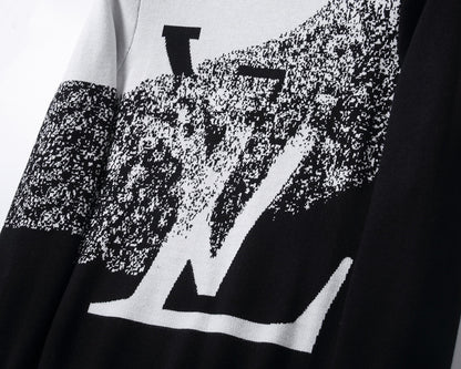 Louis Vuitton Sweater "Black-White"