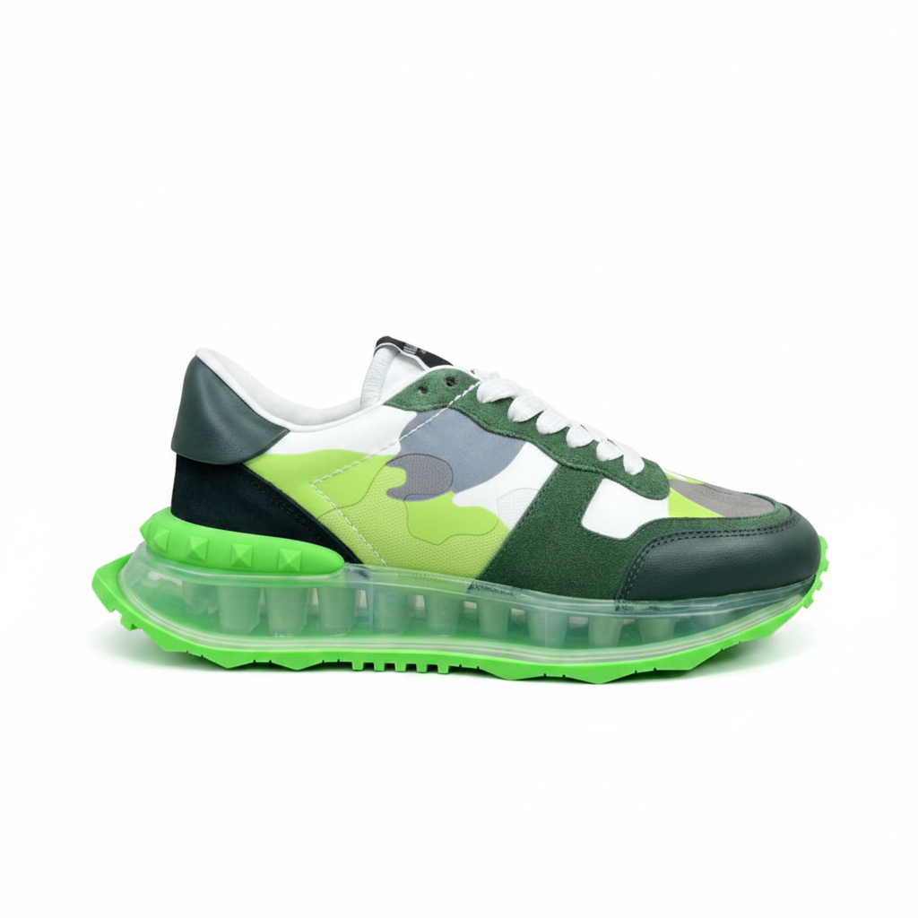 Valentino Garavani Netrunner "Green-White Camo"
