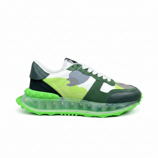 Valentino Garavani Netrunner "Green-White Camo"