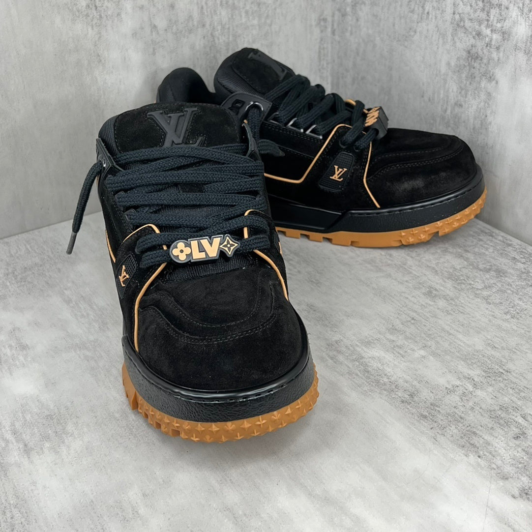 Louis Vuitton Maxi "Brown-Black Suede"