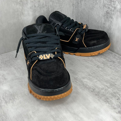 Louis Vuitton Maxi "Brown-Black Suede"