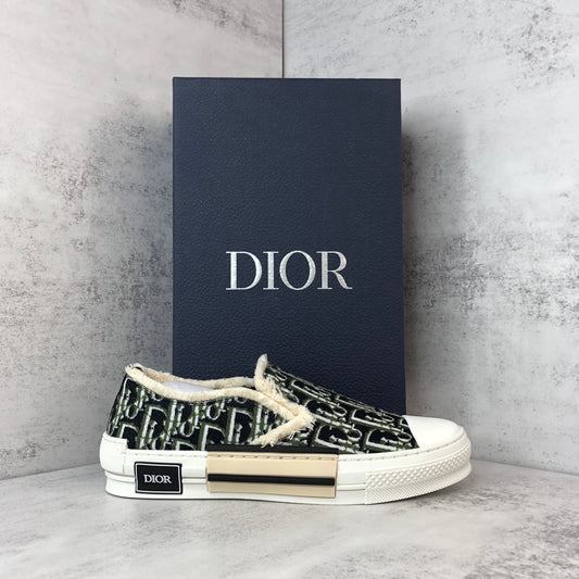 Dior B23 Slip-On "Black-Green-White"