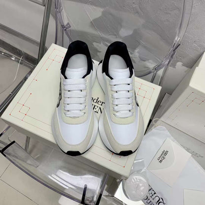 Alexander McQueen Sprint Runner "White-Beige-Black"