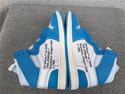 Off-White x Jordan 1 Retro High OG 'UNC'