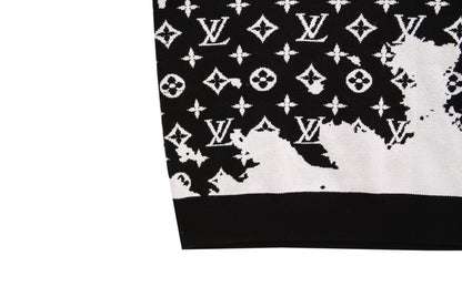 Louis Vuitton Monogram Bandana Sweater "Black-White"