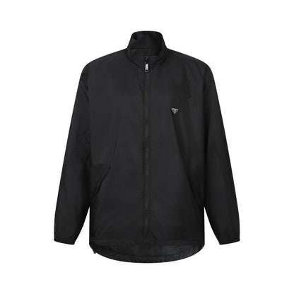 Prada Re-Nylon Reversible Jacket "Cocoa Brown-Black"