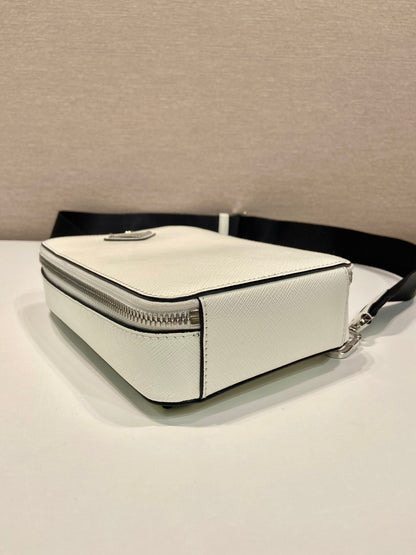 Prada Brique Saffiano Leather Bag