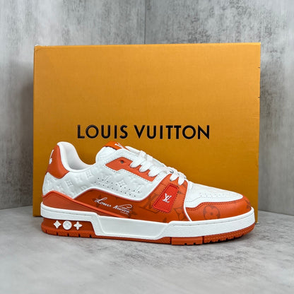 Louis Vuitton Trainers "Orange-White"