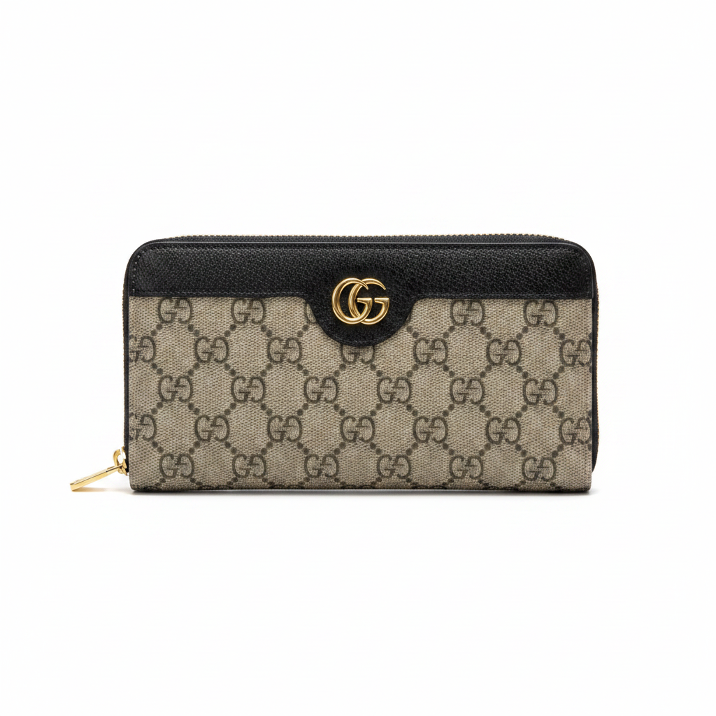 Gucci Ophidia Zip Around Wallet