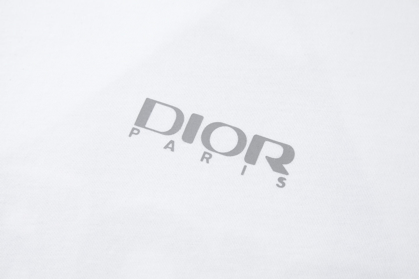 Dior and Descente T-Shirt "White Cotton Jersey"