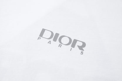 Dior and Descente T-Shirt "White Cotton Jersey"