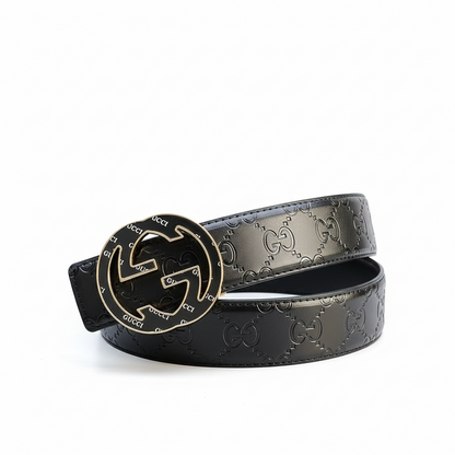 Gucci Leather Belt "Black"