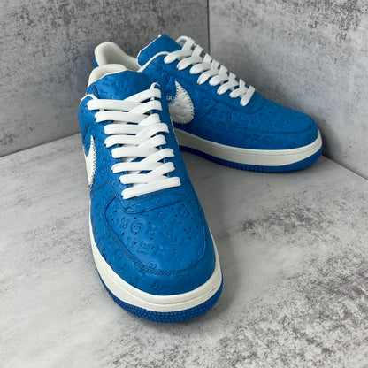 Louis Vuitton x Nike Air Force 1 "University Blue"