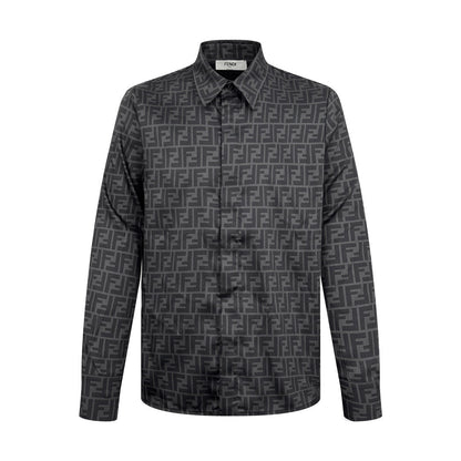 Fendi FF Monogram Shirt "Grey"
