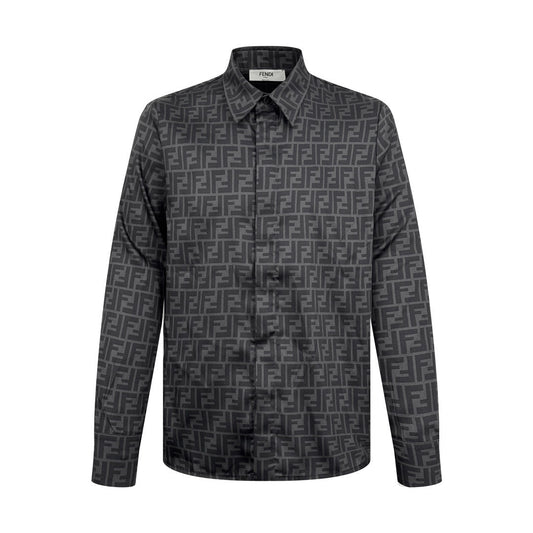 Fendi FF Monogram Shirt "Grey"