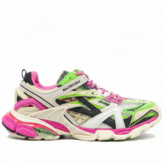 Balenciaga Track 2.0 "White-Pink-Green"