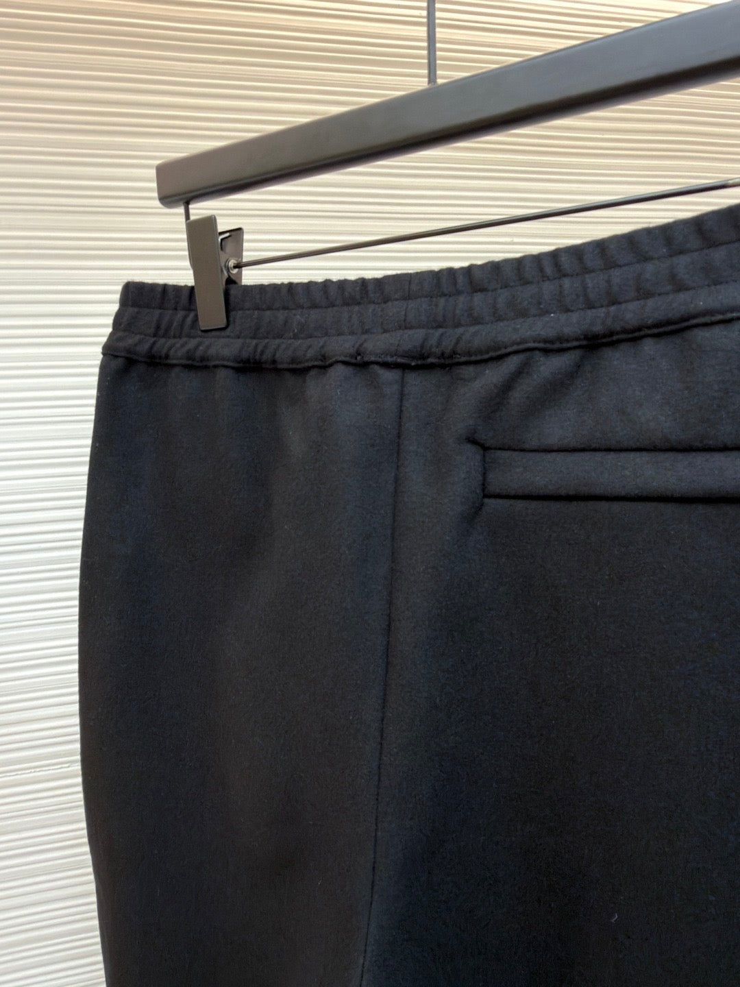Louis Vuitton Tailored Technical Wool Track Pants "Black"