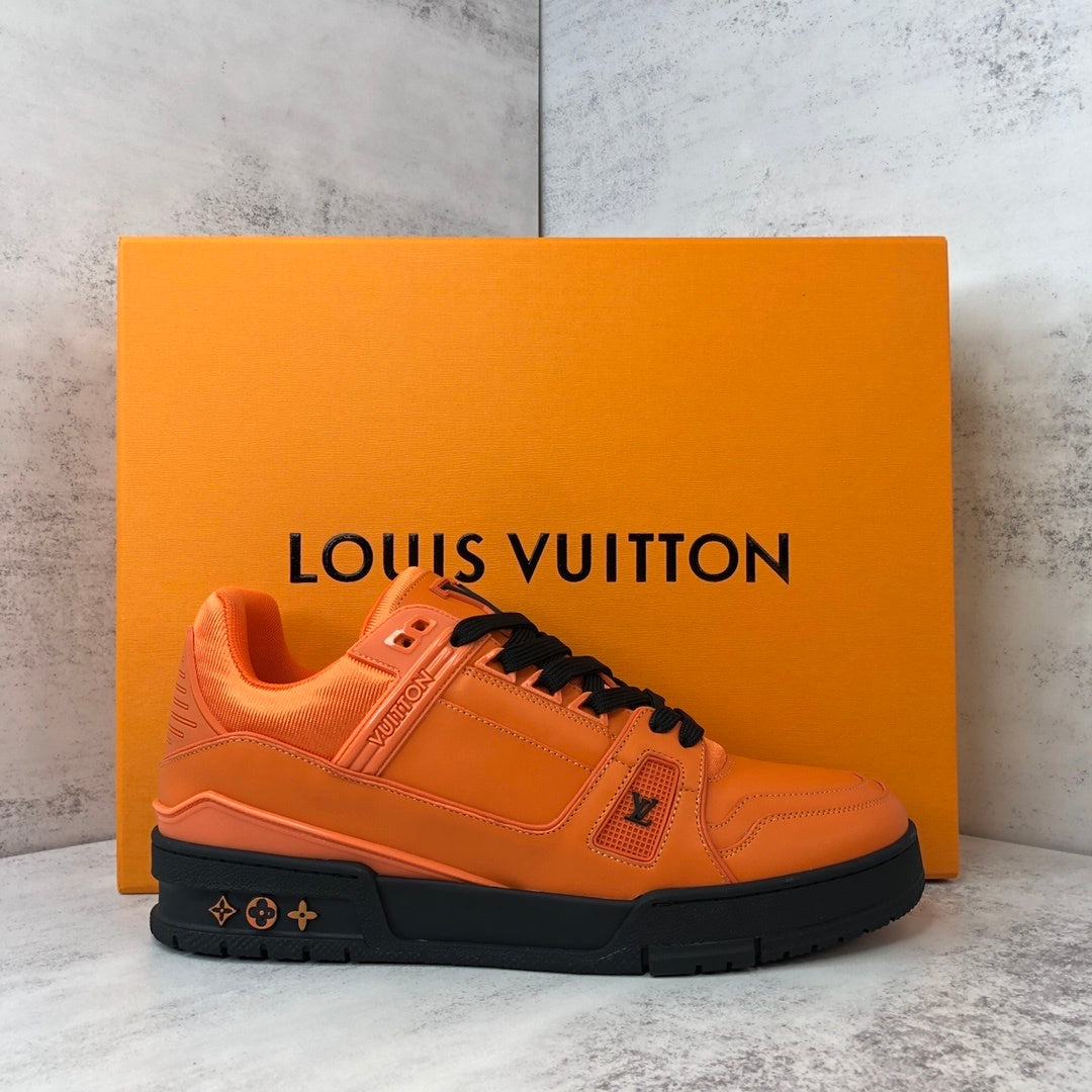Louis Vuitton Trainers "Orange-Black"