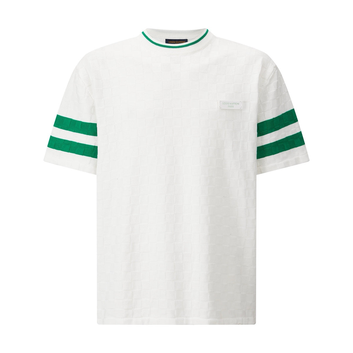 Louis Vuitton Damier Terry Tennis T-Shirt "Milky White"