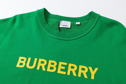 Burberry Logo Print Sweatshirt "Green"