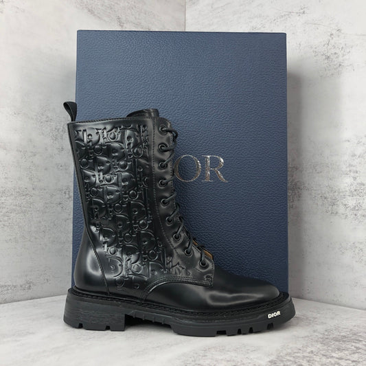Dior Explorer 2 Boots Dior Oblique Embossed "Black"