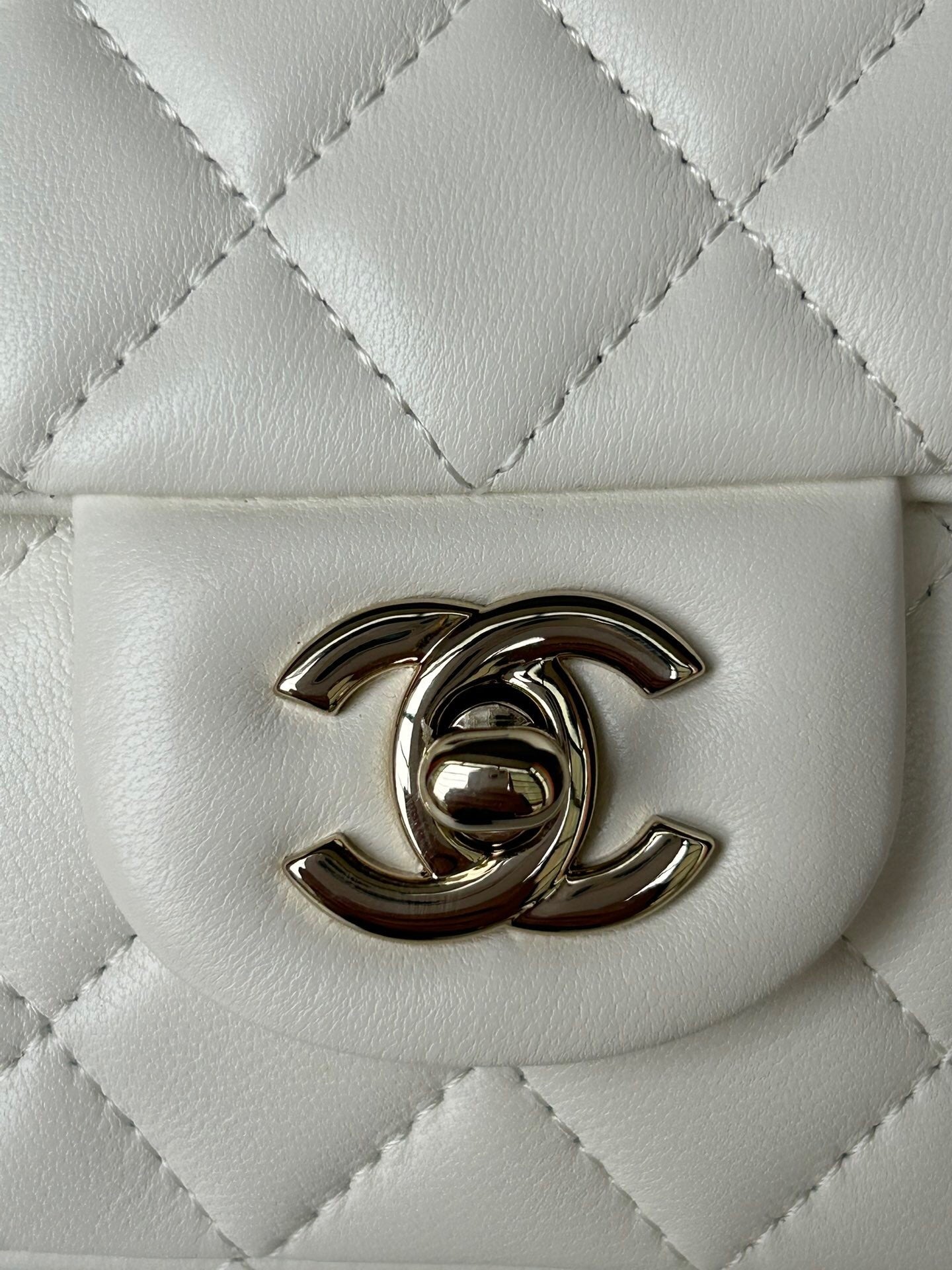 Chanel Large Flap Bag With Top Handle