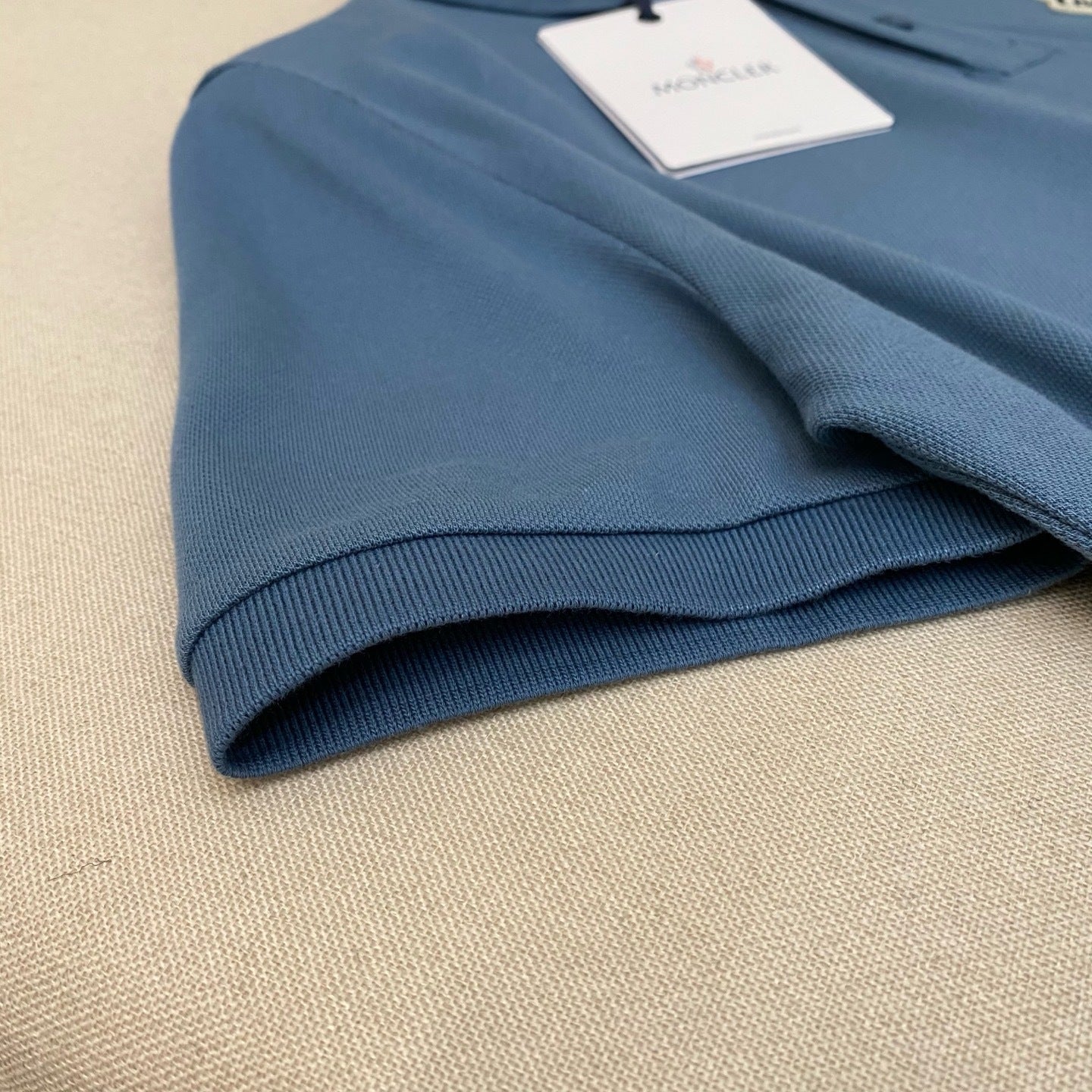 Moncler Polo T-Shirt "Blue"