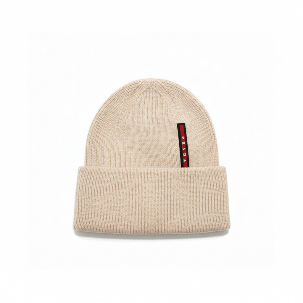 Prada Wool Beanie "Beige"