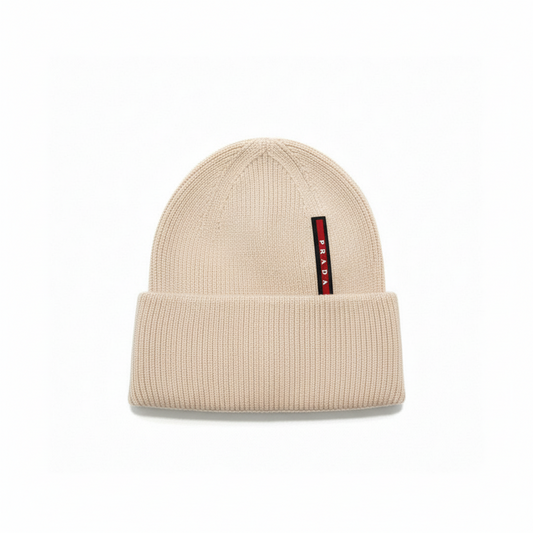 Prada Wool Beanie "Beige"