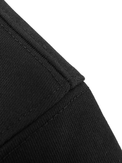 Gucci Cotton Hooded Sweatshirt with Muted Web "Black"