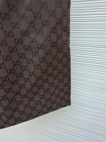 Gucci GG Canvas Linen Blend Shorts "Brown"
