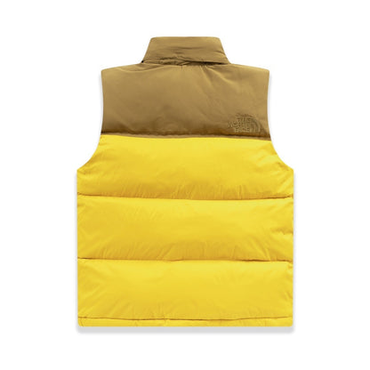 The North Face Nuptse 700 Down Vest "Yellow-Brown"