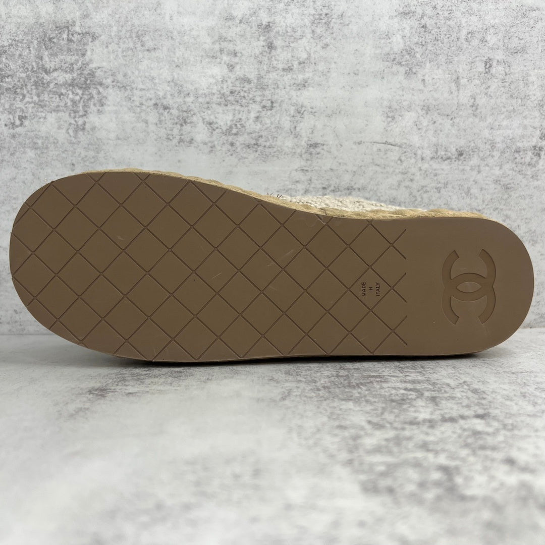 Chanel Tweed "Beige-Black"