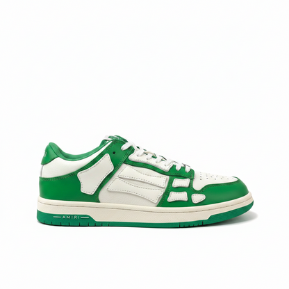 Amiri Skel Top Low "White-Green"