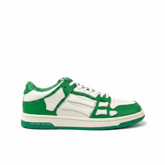 Amiri Skel Top Low "White-Green"