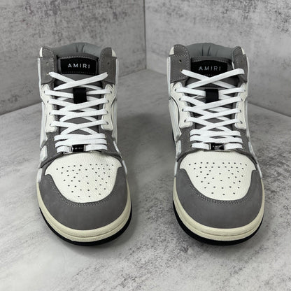 Amiri Skel Top High "White-Grey"