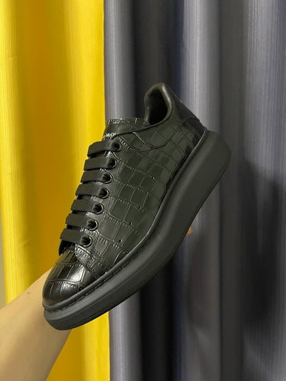 Alexander McQueen Oversized "Black Croc"