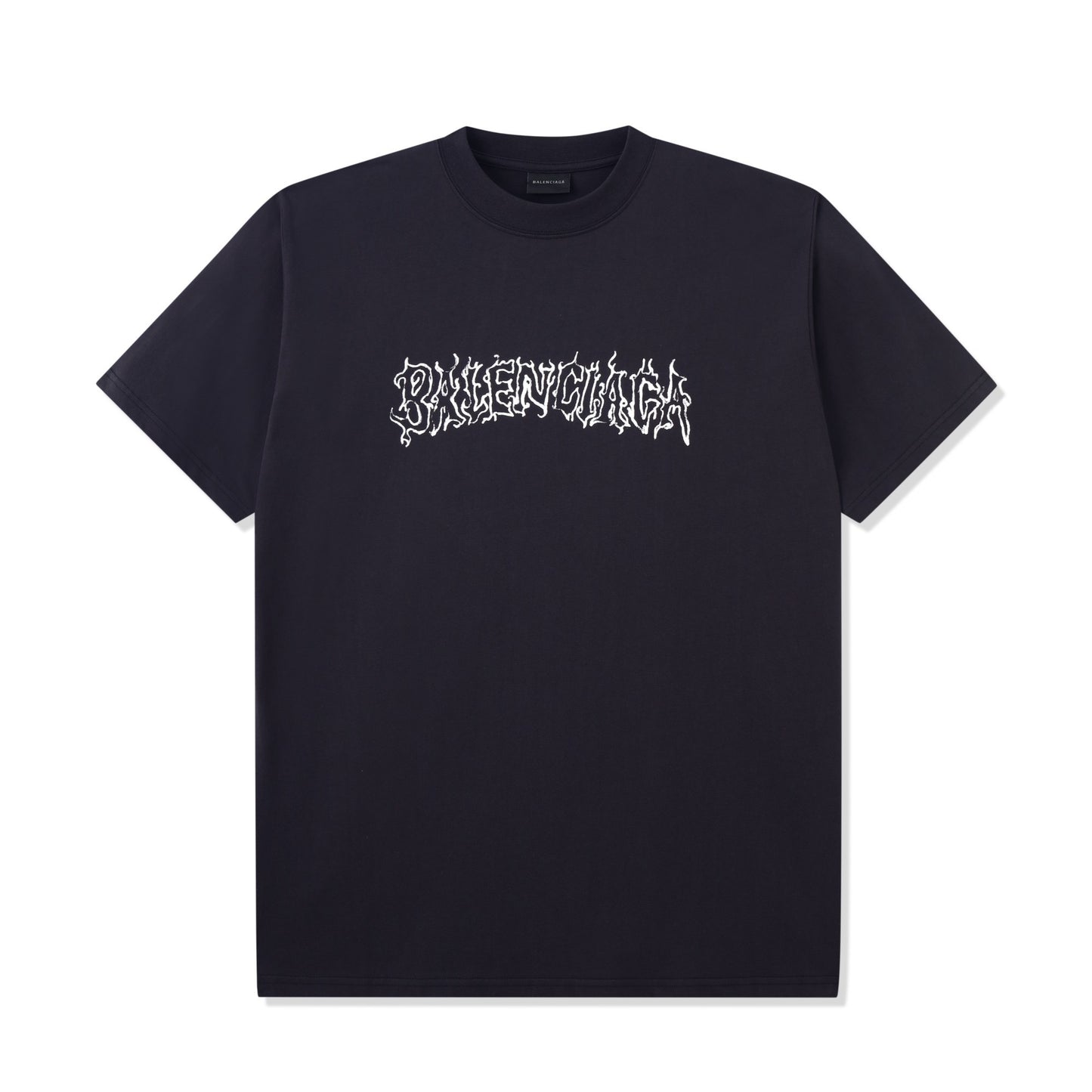 Balenciaga DIY Metal Outline Logo T-Shirt "Black"