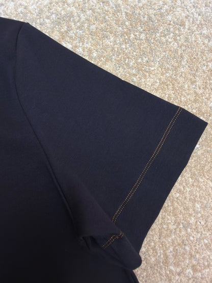 Fendi Cotton T-shirt "Dark Blue"