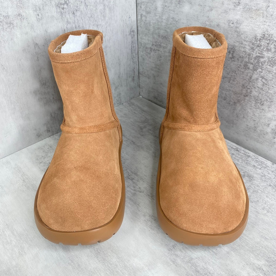 Bottega Veneta Snap Ankle Boot "Brown"