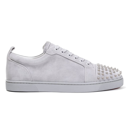 Christian Louboutin Louis Junior Spikes "Grey"