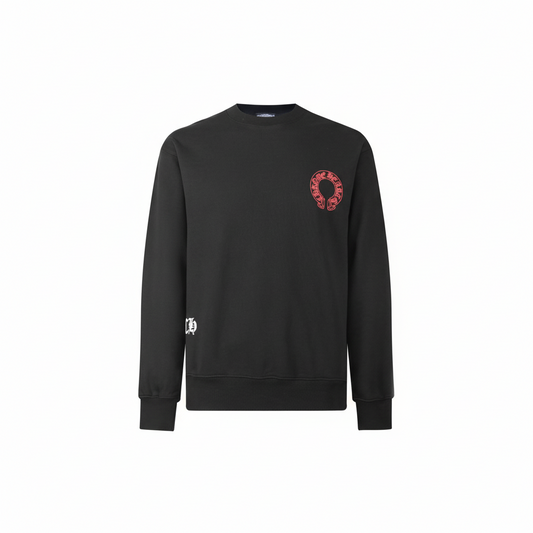 Chrome Hearts Sweatshirt "Black-Red-White"